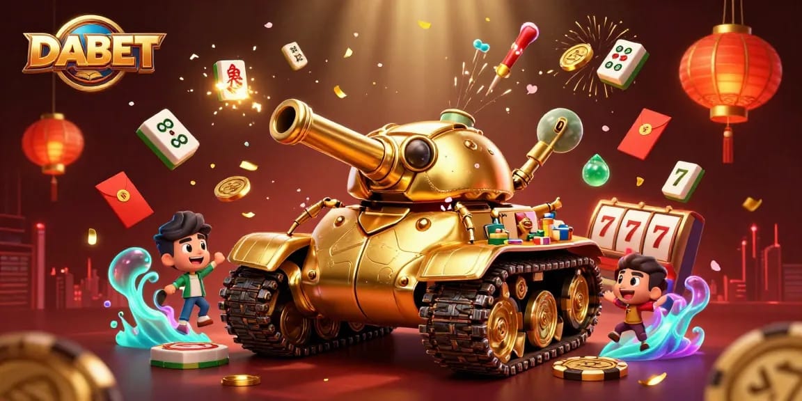DABET offers an exciting gaming experience with vibrant casino elements and dynamic visuals