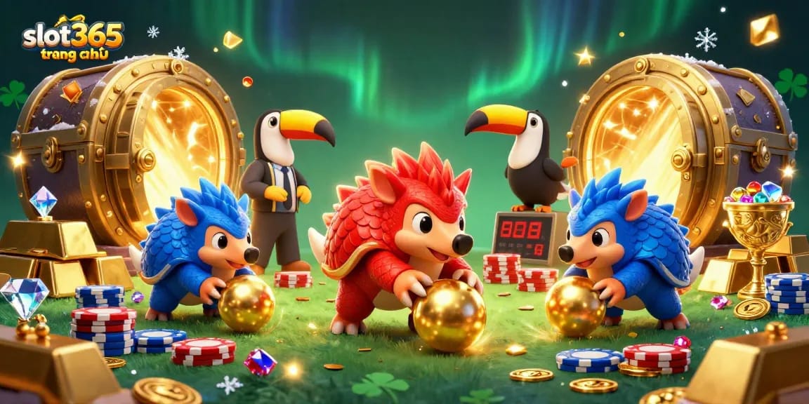 Engage with slot365 trang chủ as rival pangolins roll through poker chips for big rewards.
