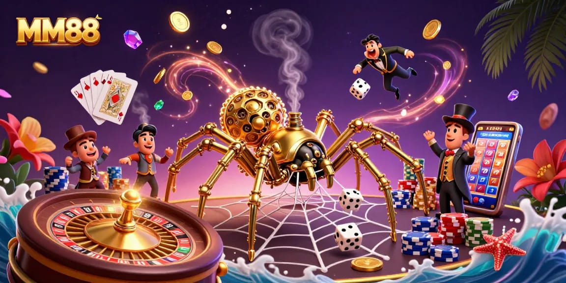 Experience the thrill of MM88 with engaging casino elements and captivating visuals.
