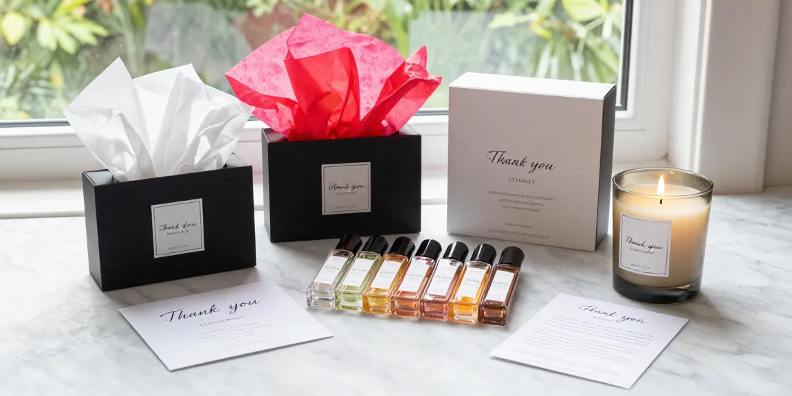 Monthly scent subscription for fragrances sample review and unboxing experience on e-commerce platform.