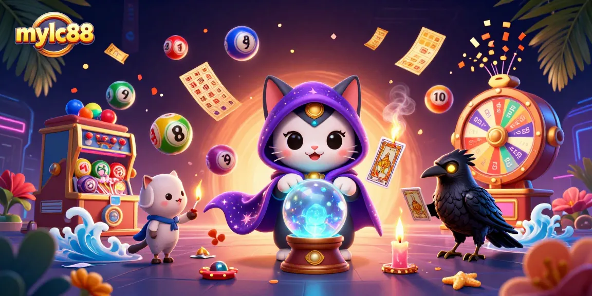 Play lottery games with mylc88's vibrant characters, exciting elements, and a magical casino atmosphere.