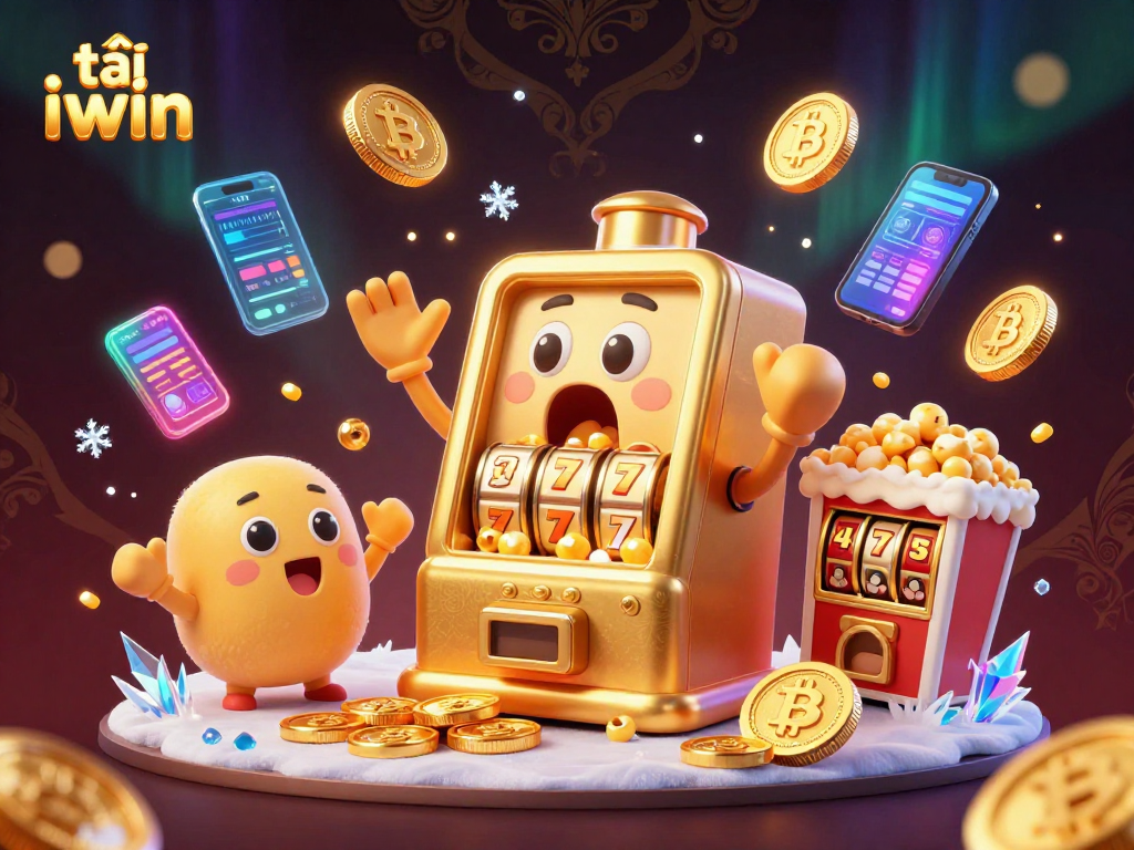 Spin the reels and hit the jackpot with tải iwin, featuring exciting characters and crypto elements!