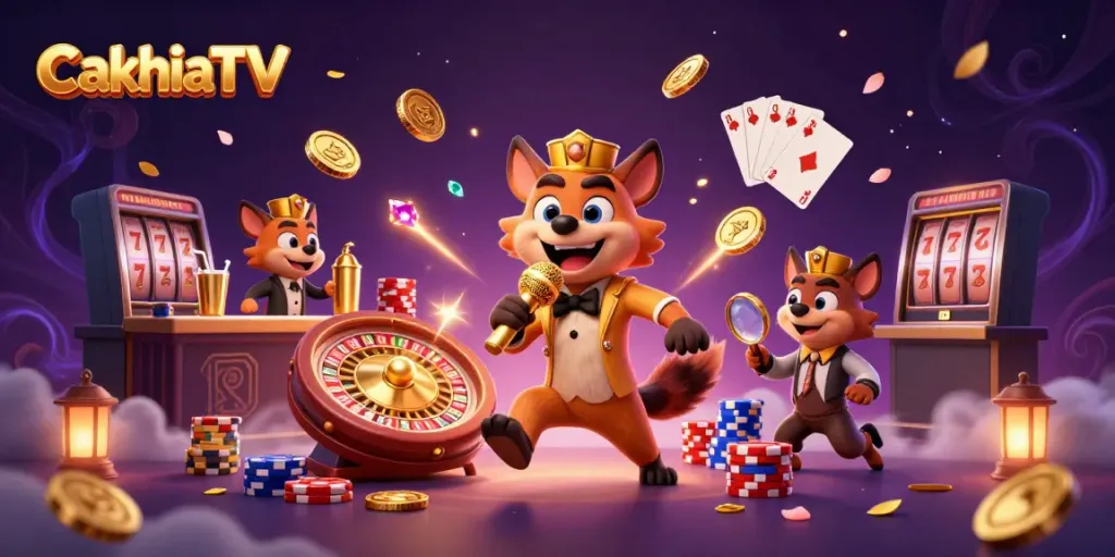 Trải nghiệm CakhiaTV cùng vui vẻ trong sòng bạc với những chú hyena hài hước.