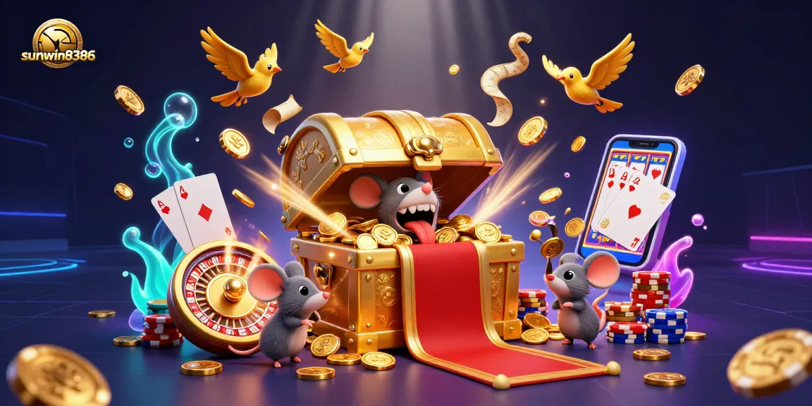 Win big while exploring the sunwin8386 online treasure hunt with captivating cartoon elements.