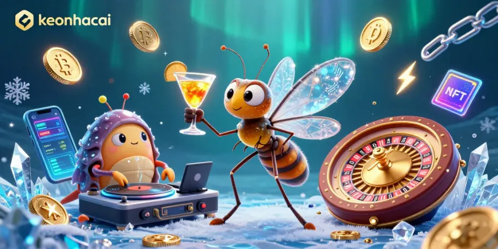 Experience thrilling games with keonhacai in this vibrant underwater casino scene.