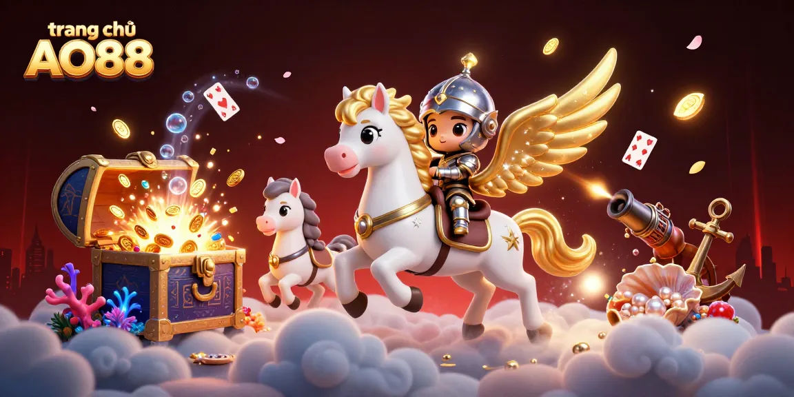 Experience the vibrant excitement of trang chủ AO88 with 3D characters and casino elements for an immersive gaming adventure.