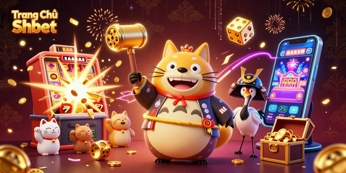 Engage with thrilling gameplay at Trang Chủ Shbet, featuring a celebration of luck and prosperity.