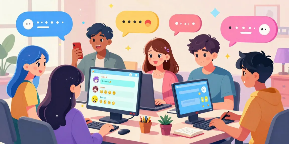 Engaging ecchi chat scene with animated characters and dynamic dialogue.
