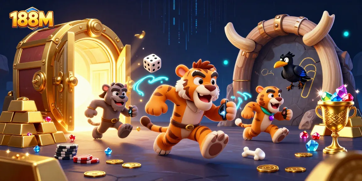 Engage in thrilling games at 188M, where treasure glimmers and jackpots await!