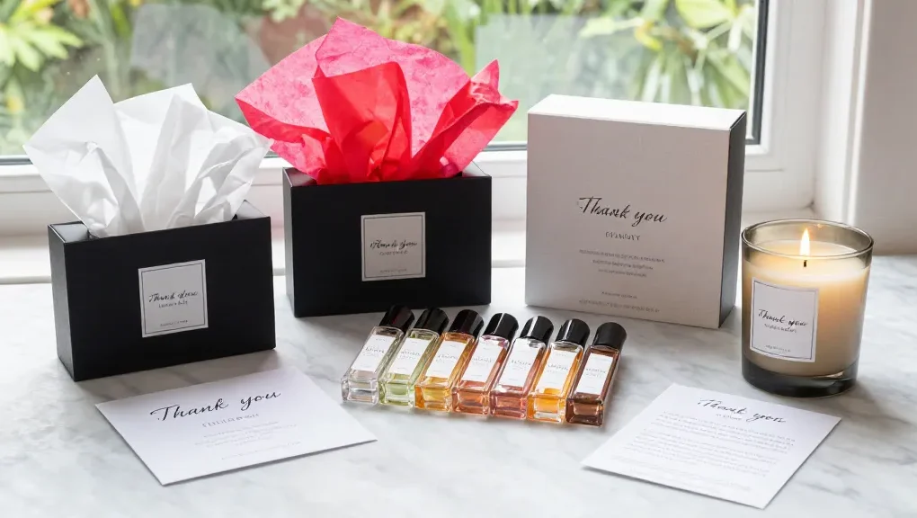 Monthly scent subscription for fragrances sample review and unboxing experience on e-commerce platform.