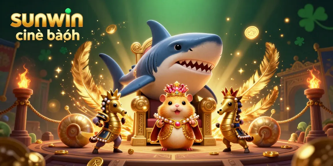 Engage in exhilarating gameplay at sunwin chính hãng with the dynamic hamster king and royal guards.