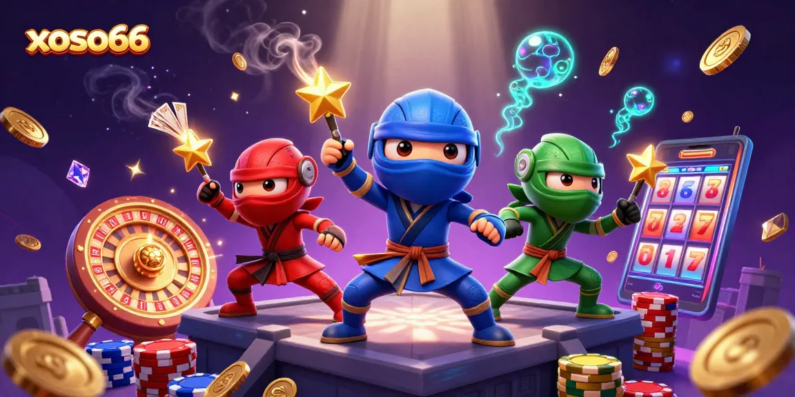 Experience stunning gameplay at xoso66 with vibrant illustrations and engaging casino action.